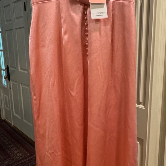 JJ's House Blush Satin three sizes 12, size 16, size 10 Bridesmaid dresses - Picture 3 of 10